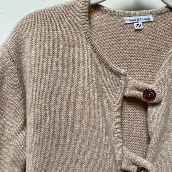 vintage lambswool sweater jacket - Picture 2 of 5